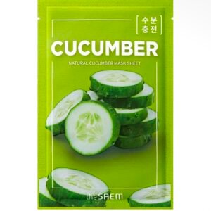 Máscara Facial de Pepino | Hidratação & Frescura