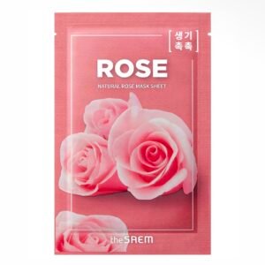 Máscara Facial de Rosa | Hidratação & Luminosidade