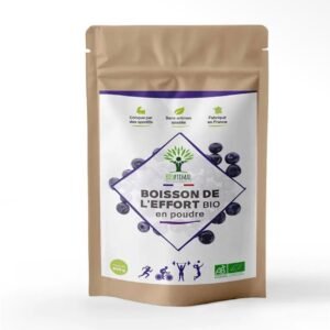 Bebida Energética Bio em Pó | Mirtilo | 400 g