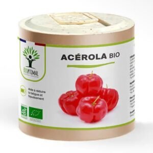 Acerola Biológica em Cápsulas | Vitamina C Natural | 90 g