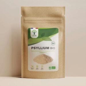 Psyllium Loiro Biológico em Pó | Fibra Solúvel | 99% Puro